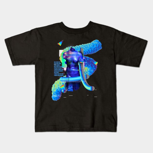 Aphrodite Kids T-Shirt by flotantte